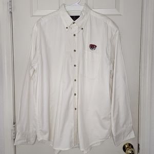 UNLV Antigua Men's Button‎ Down Shirt Winter White Size L